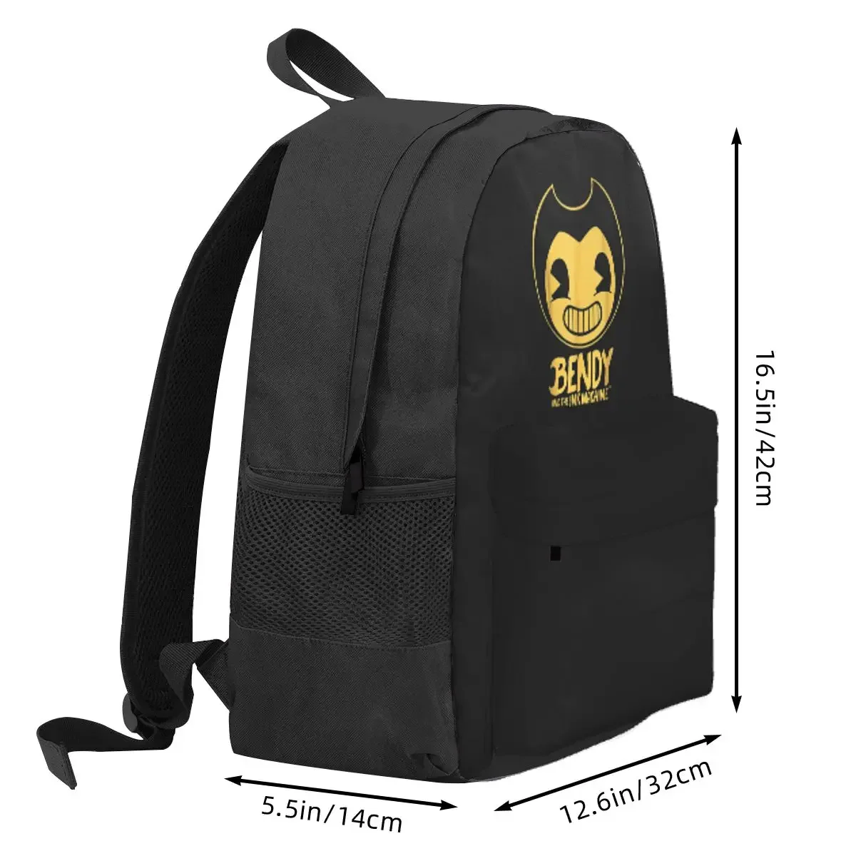 Bendy-Ink-Machine Backpack Daypack Large Capacity Boys Girls BookBag School Bag Shoulder Bags for Men Women