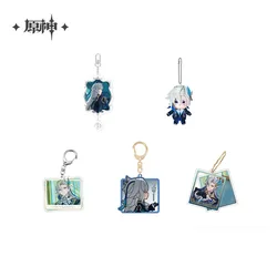 Sunsyea Official Genshin Impact Merch From miHoYo Neuvillette Keychain Pendant Anime Collection