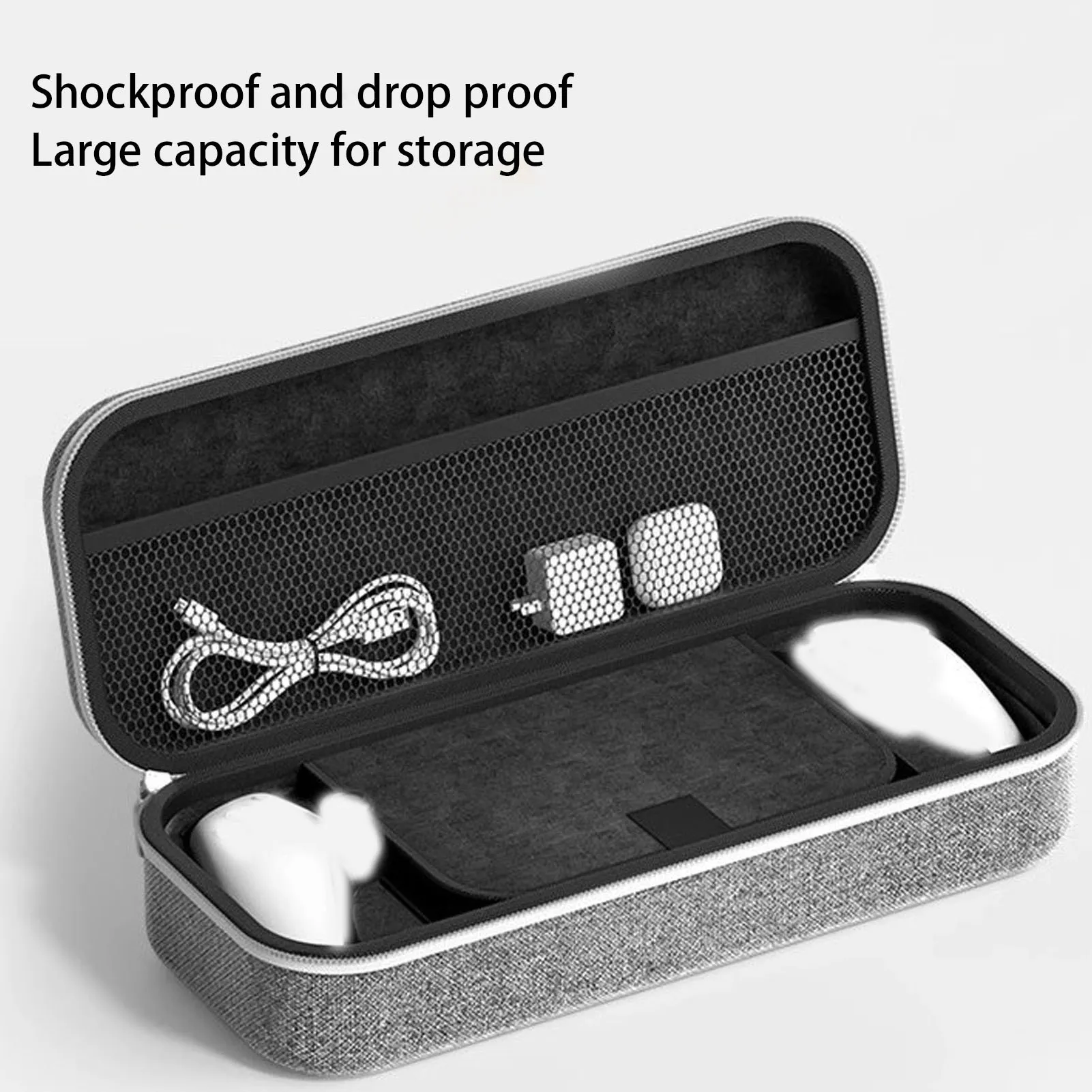 Carrying Case Portable Shockproof Drop Proof EVA Hard Protective Bag for PS5 Portal for PlayStation portal Handle Storage Bag