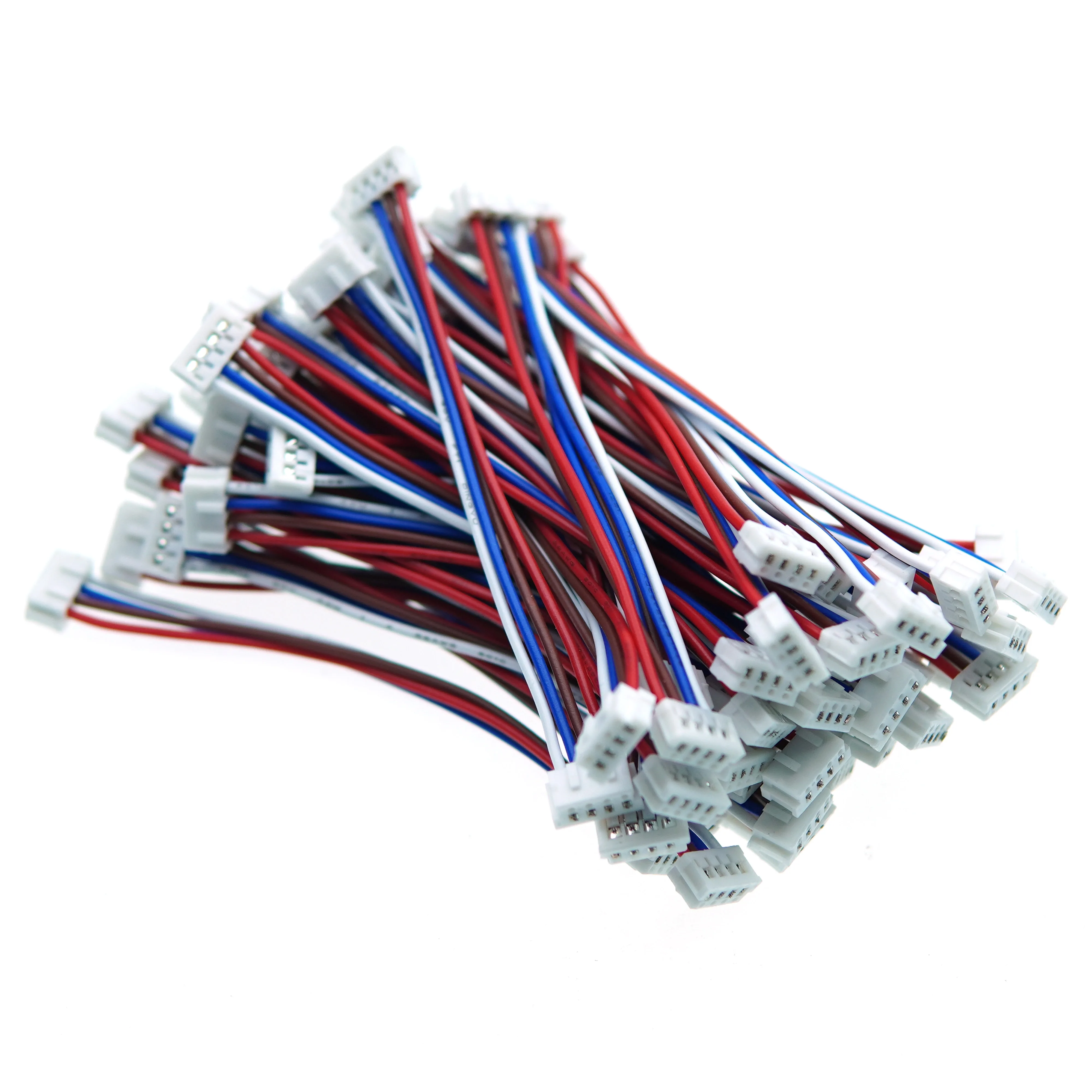Custom 4P Cable with AMP TE Connector 179228-4 as per Customer's Request Equivalent Materials