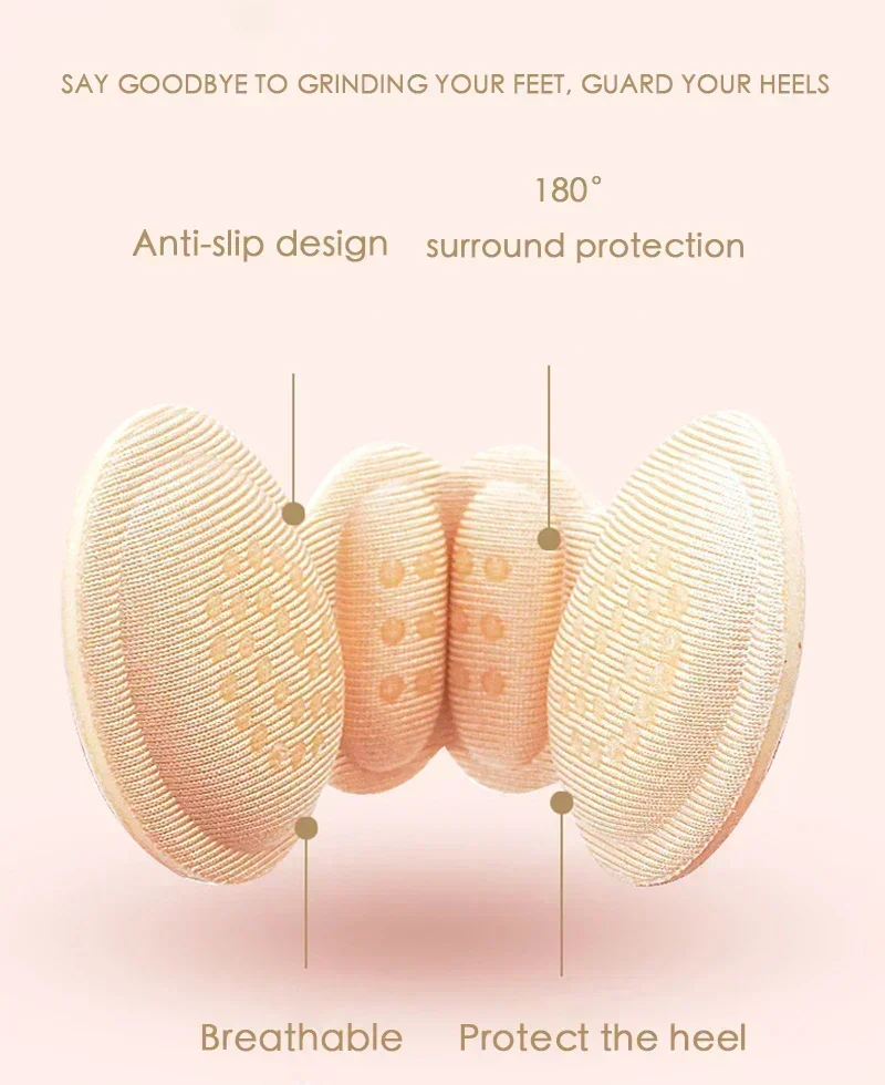 Women Insoles for Shoes High Heel Pad Adjust Size Adhesive Heels Pads Liner Grips Protector Sticker Pain Relief Foot Care Insert image 5