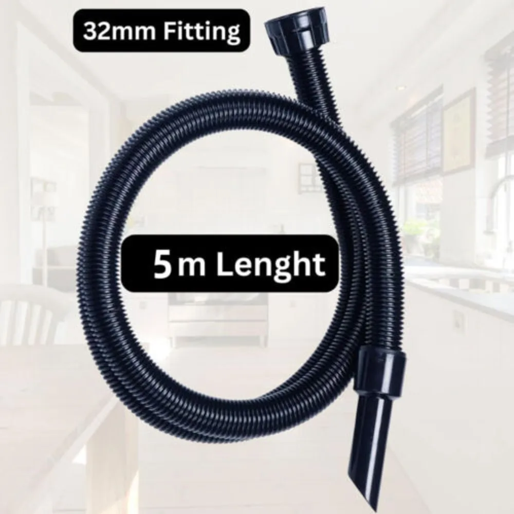 5M Replacement Hose 32Mm Fit Numatic Henry Hetty Hoover James Basil