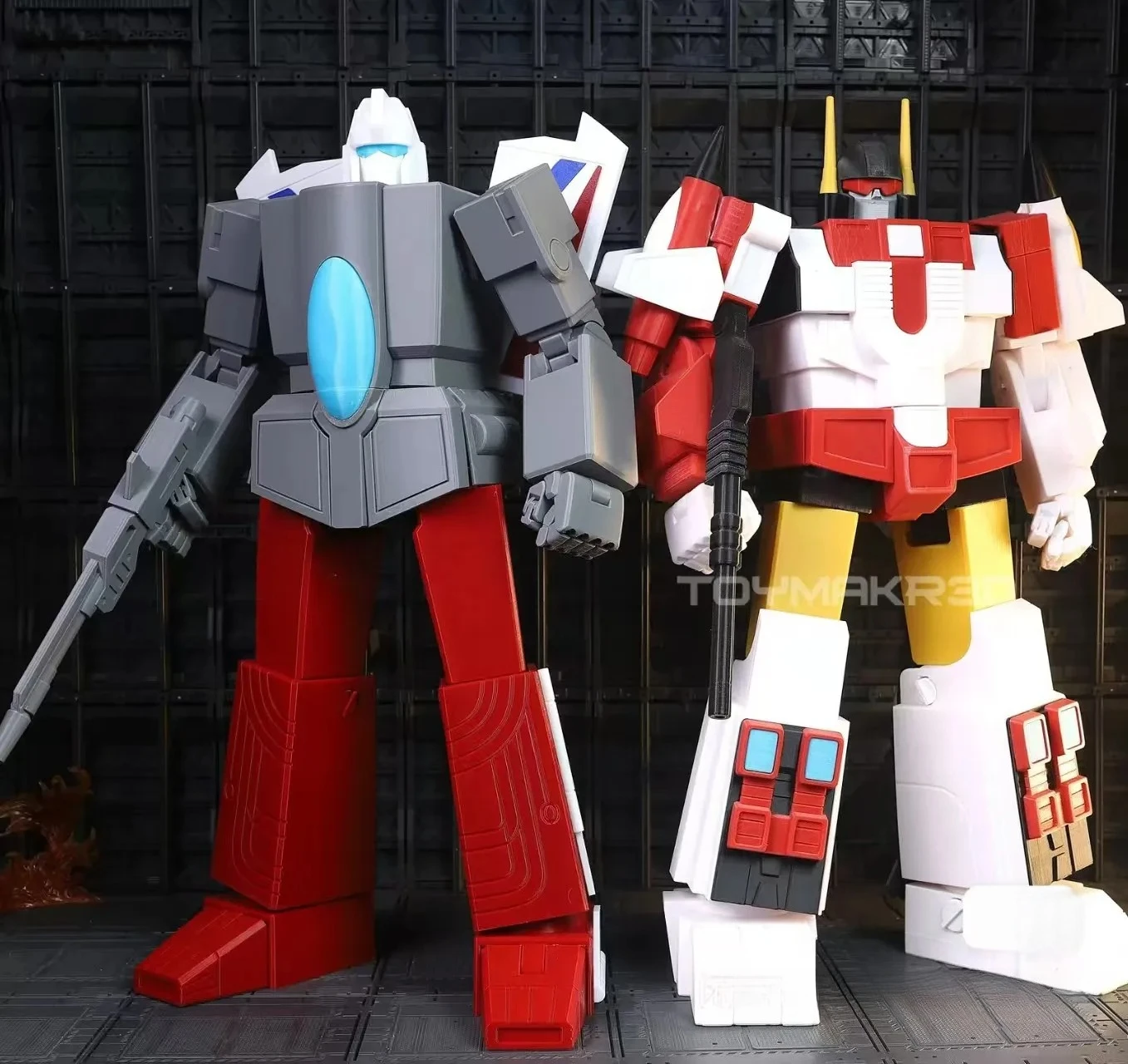 Autobot G1 3D Print Animated Character Broadside Movable Model Collection Toy