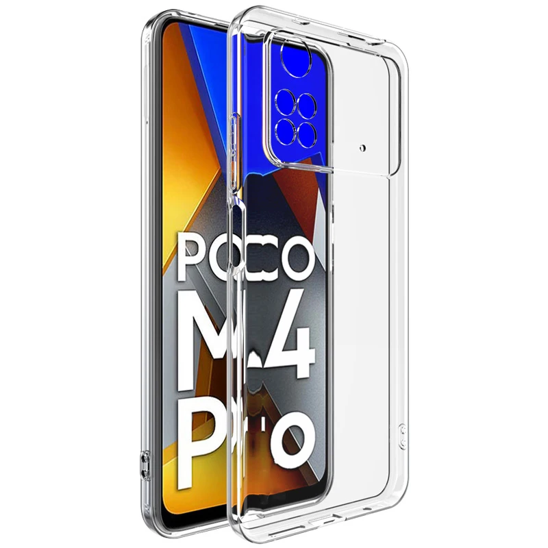 Klare TPU-Silikon-Telefonhülle für Xiaomi POCO X4 Pro X5 M3 M4 Pro M5s X3 GT 5G C40 C55 Klare weiche Hülle – Detail 8
