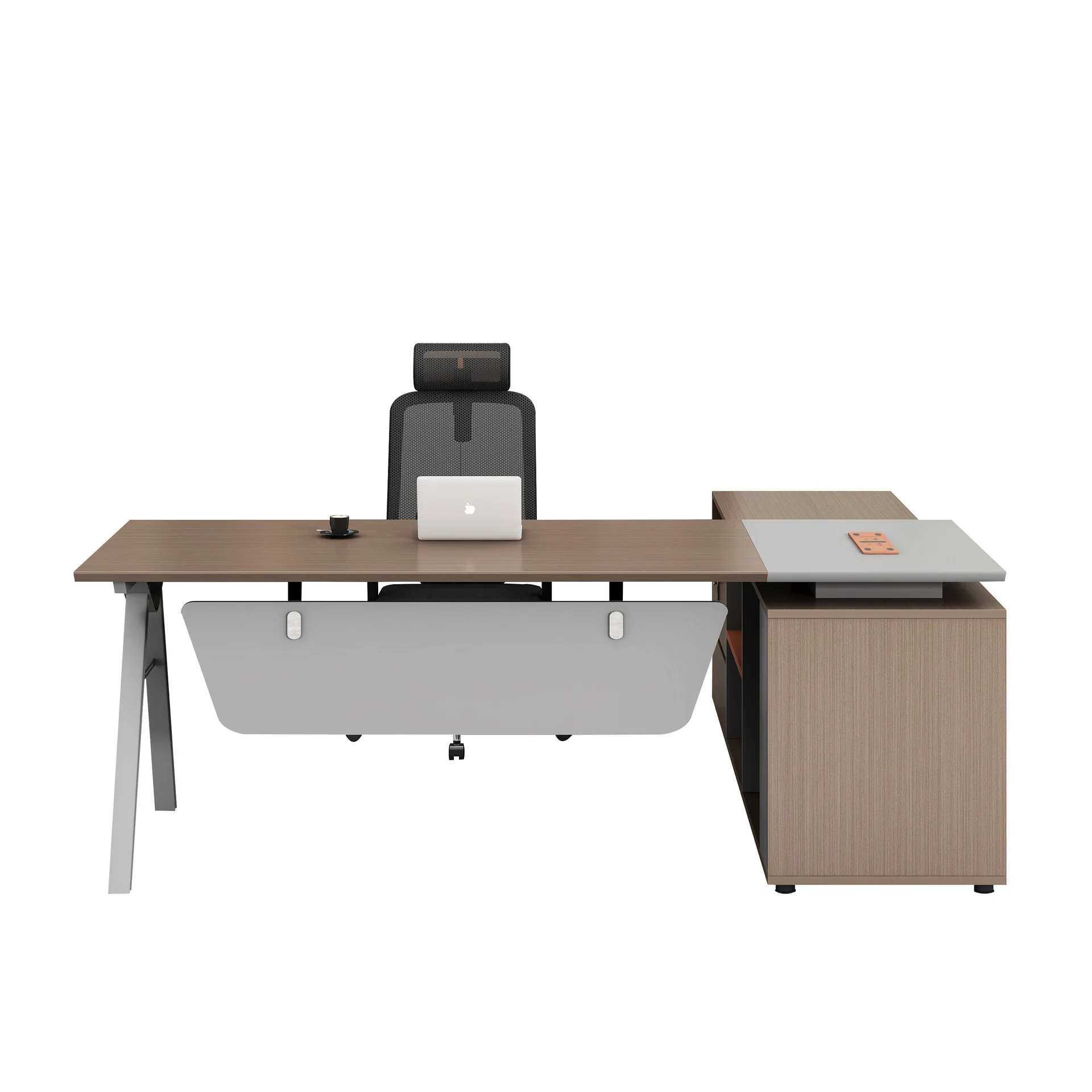 

Simple boss table general manager supervisor office desk and chair combination workbench finance boss office furniture desk