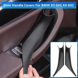 Left/ Right Inner Door Handle Pull Covers Trim Fit For BMW X3 X4 G01 G02 2018-22