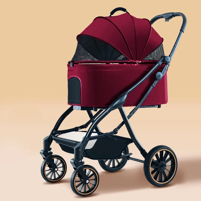 Pet Stroller,Wholesale Customized Professional Cheap Price Luxury Multifunctional Pet Stroller