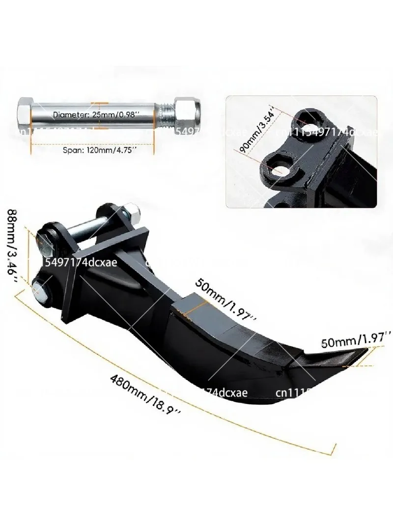 Excavator Ripper Tooth 08-15 Digger Single Shank Rock Ripper for Mini Excavator