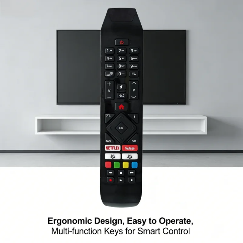 RC43140 Remote Control for Hitachi TV, Fit 24HE2000 32HE2000 32HE4000 40HE4000 43HK6000 43HK6500