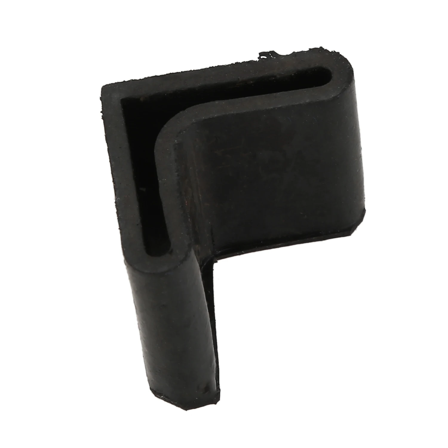 ●Rubber L Shaped Angle Iron Foot Pads Covers 10 Pcs Black