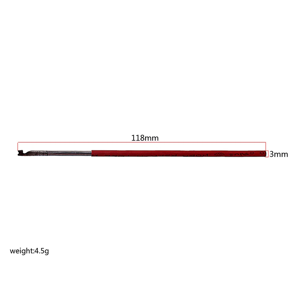 Professionale Reed Needle Spring Hook Strumento di riparazione Ferro Rosso Strumenti a fiato Sassofono Clarinetto Flauto Fagotto Manutenzione