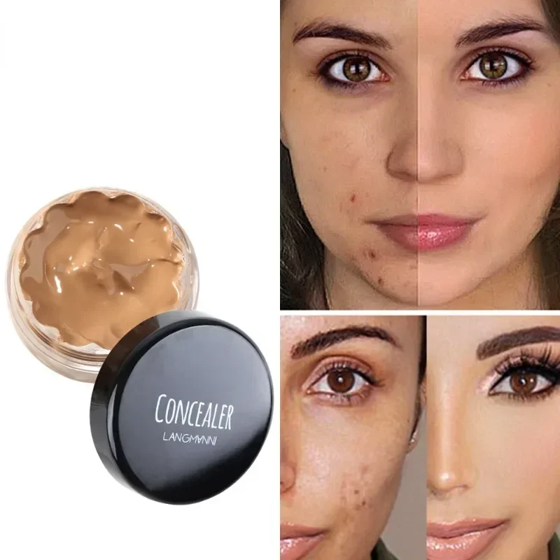 

Heallor Liquid Face Concealer Cream Foundation Palette Full Cover Dark Circles Acnes Contour Concealing Cream Waterproof Women C