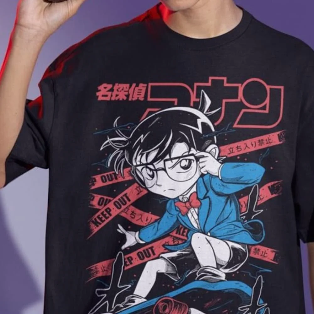 Vintage 90S Detective Conan Anime T Shirt