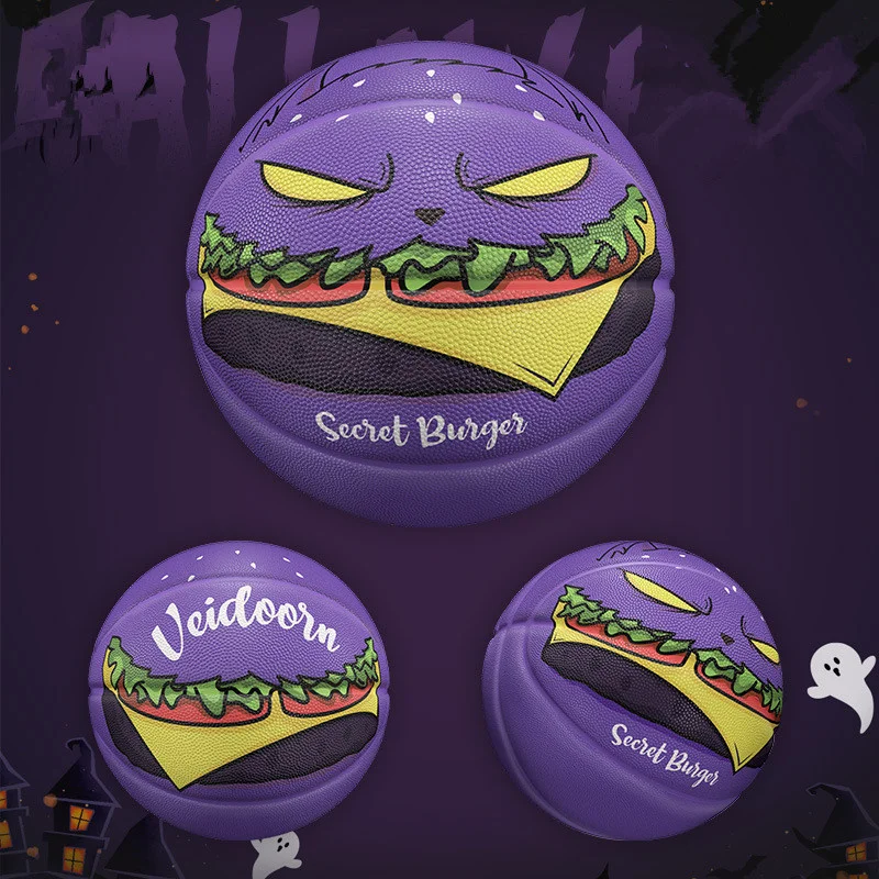 

2026 New Arrival Size 7 Basketball for Teenagers, Cool Anime Pattern, Wear-Resistant & Great Grip for Indoor Outdoor Use