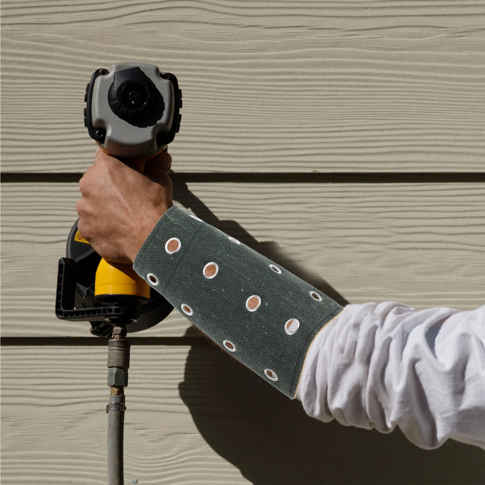 

Защитный рукав с усиленной стальной вставкой для защиты запястья при работе с деревом, в саду и при выполнении других работ