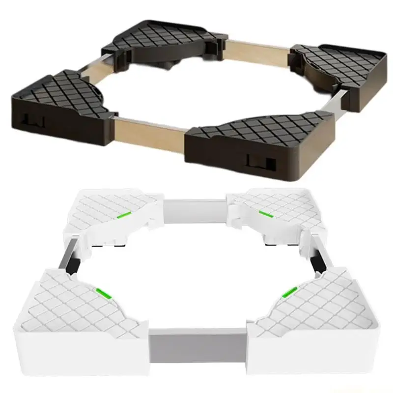 D0AB Washer Base Frame with Lockable Builting in Structure Metal Texture