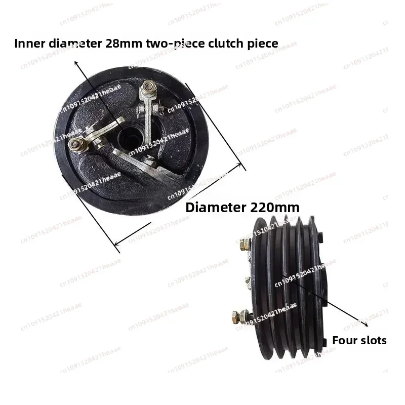 Suitable for Agricultural Vehicle Small Trailer 130 Clutch Assembly Nine-Spring Six-Spring