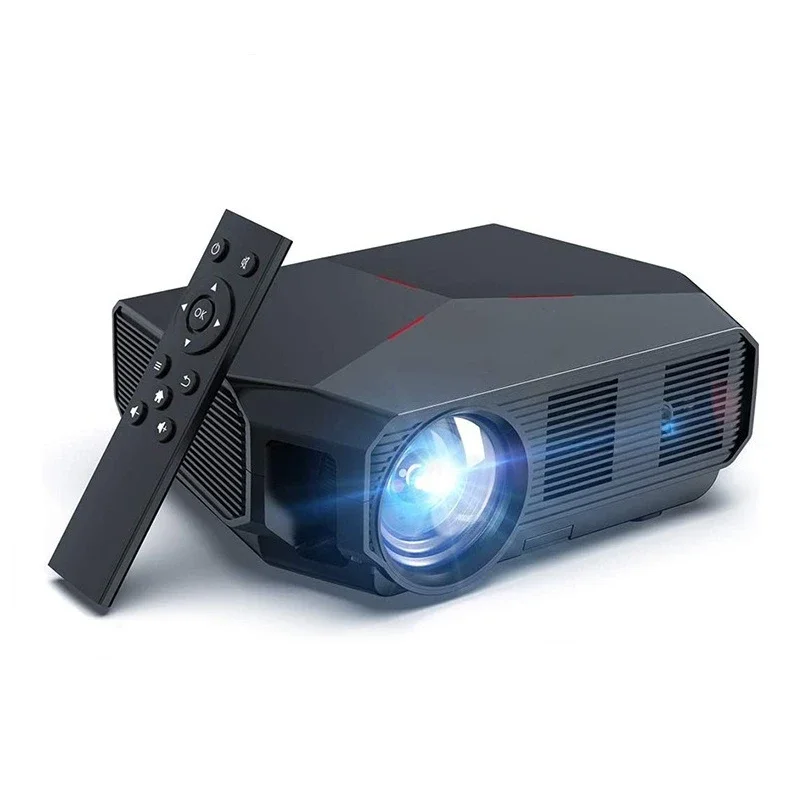 Projector supports 4K ultra-clear home theater living room bedroom voice Android smart projection