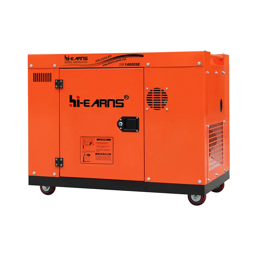 hiearns DG14000SE  10kva 1102F one cylinder air cooled generator