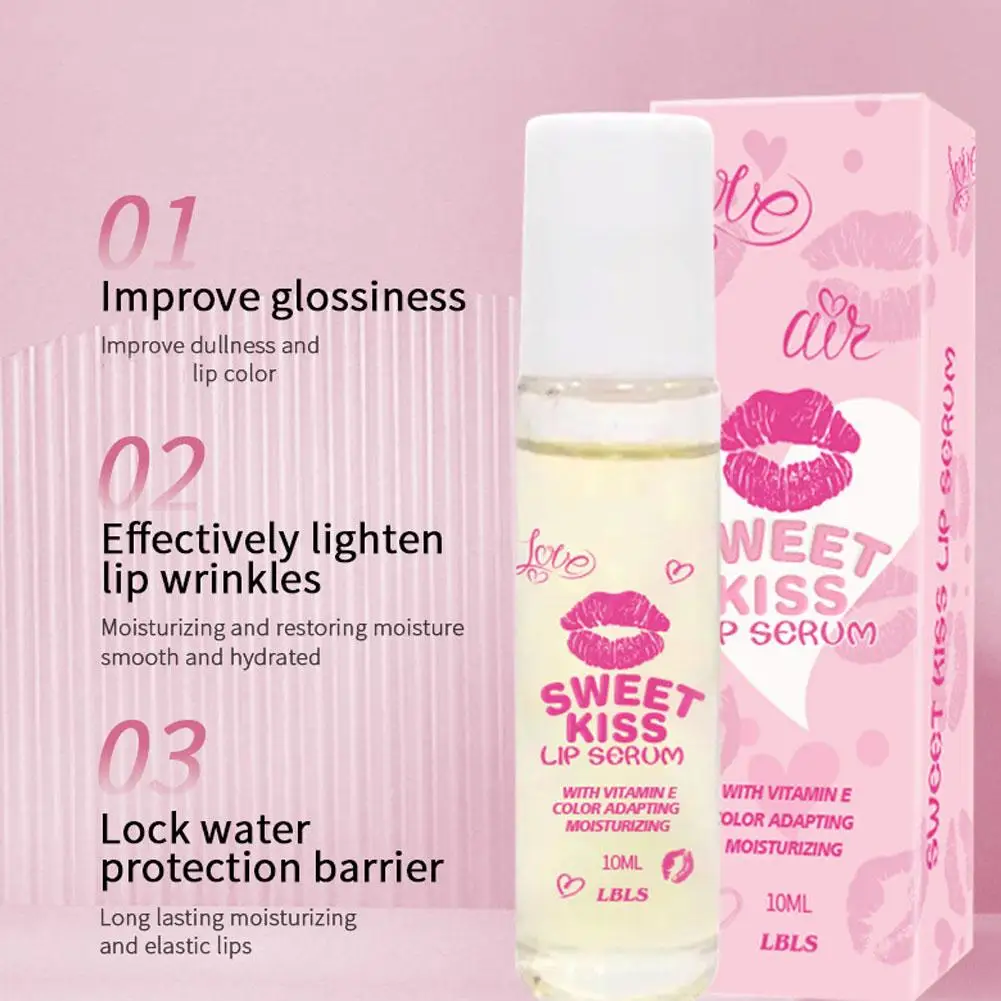 Moisturizing Sexy Lip Plumper Oil Repairing Reduce Brighten Mask Beauty Care Plump Lip Lip Fine Gloss Lines Cosmetics Serum Q7V0