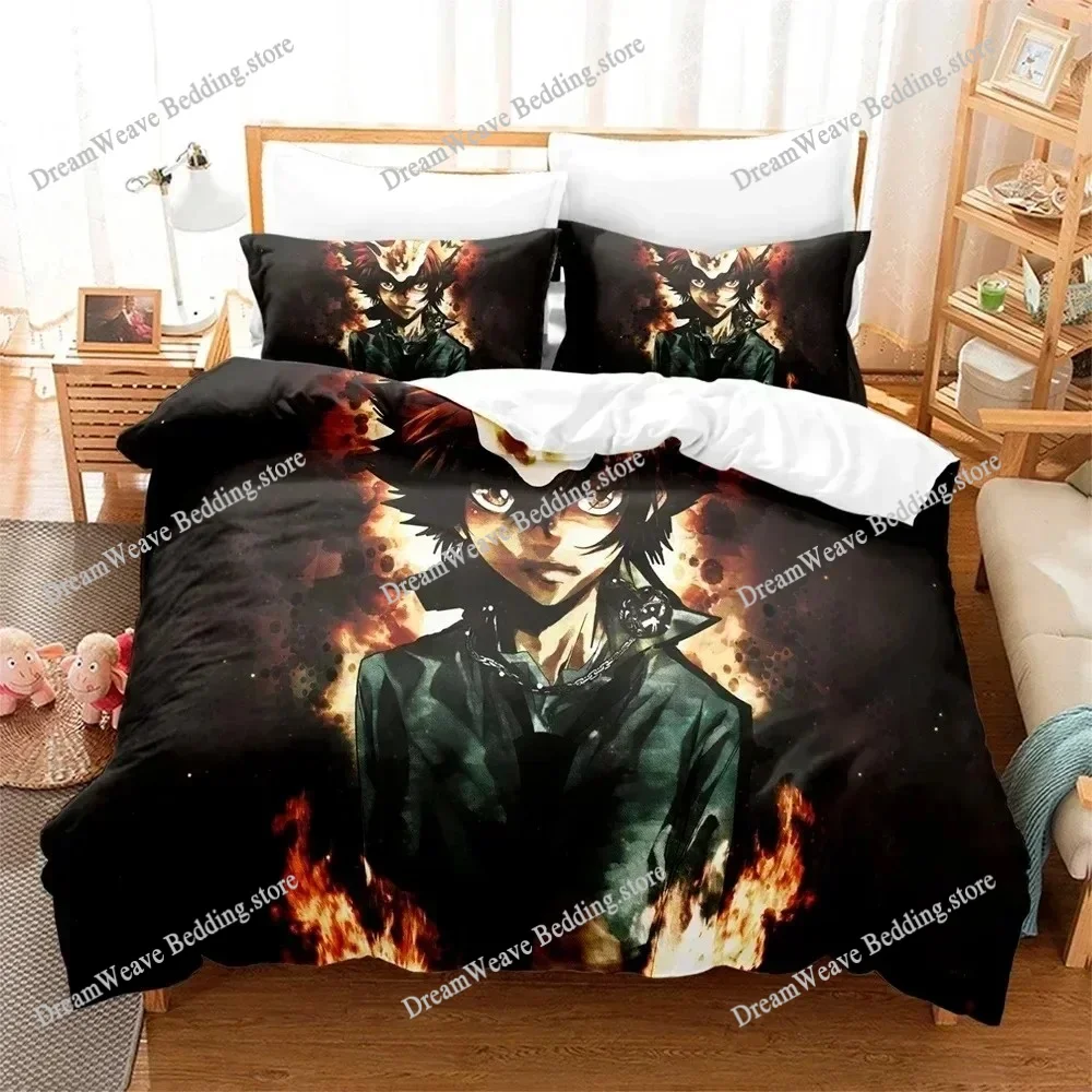 

3D Print The Family Teachers REBORN Tsuna Bedding Sets with Pillowcase Twin Full Queen King Bedclothes Duvet Cover Set