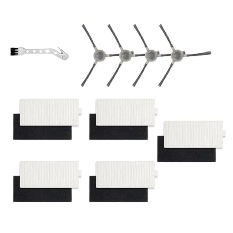 AC39-For Lefant M1/M2 Pro Robot Vacuum Cleaner Replacement Parts Side Brush Filter Cleaning Brush Home Appliances Accessories