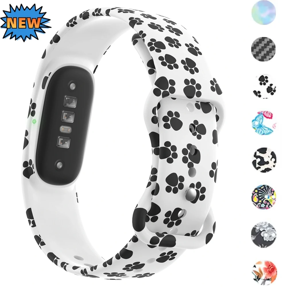 coloured drawing Silicone Strap For Google Fitbit Air Sports Bracelet Wristband Replacement Google Fitbit Air Comfortable watch