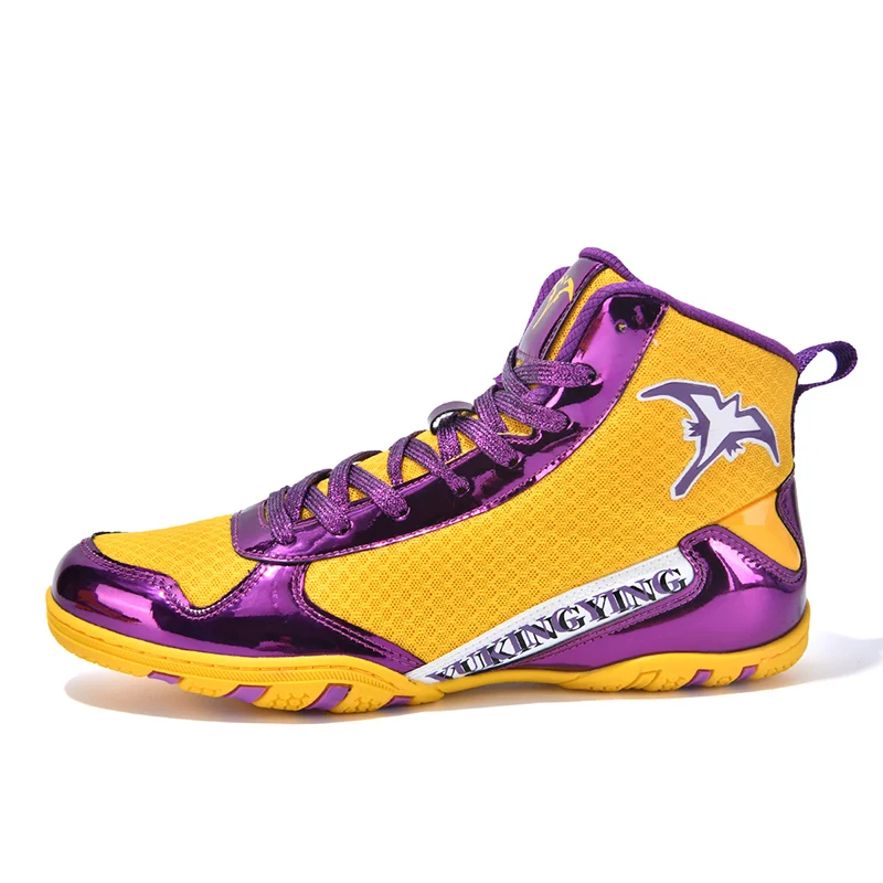 Classic Brand Comfortable Breath Wrestling Sneaker Designer Mid-Top Boxing Fighting Boots Unisex Competition Sport Fighting Shoe