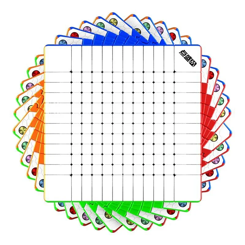 DianSheng Galaxy 12x12 M Magnetic Magic Speed Cube giocattoli professionali senza adesivo