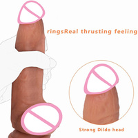 7 Inch Realistic Silicone Thick Dildo Big Dick Double Penetration Anal Plug Vagina Masturbation Adult Penis Sex Toys for Women