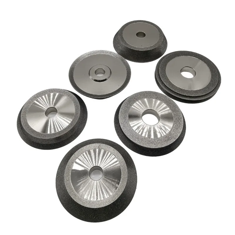 3 Inch CBN Grinding Wheel, 1/2'' Arbor, 20G-CBN230 CBN for High Speed Steel, SDC for Tungsten Steel