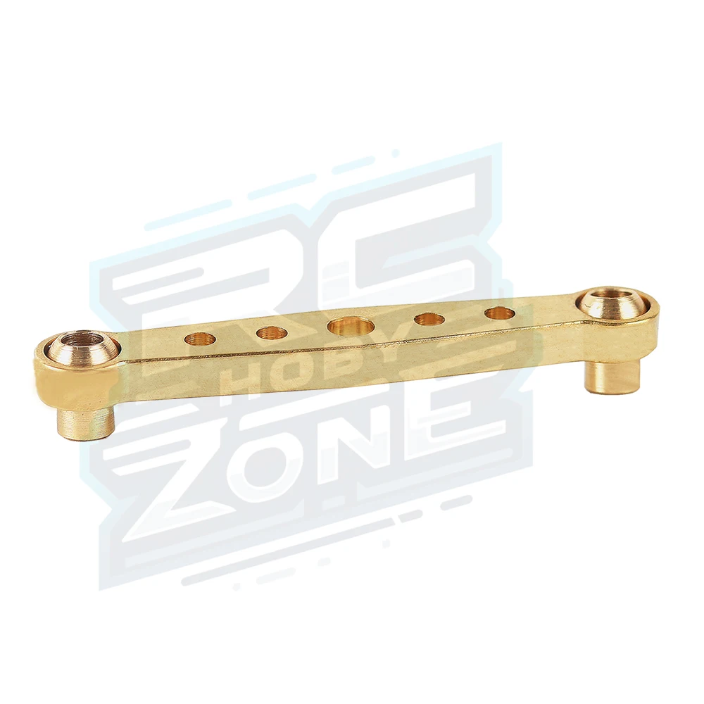 CNC Hyper GO Brass sterzo Link Servo Arm alta precisione senza spazi vuoti per 1/14 MJX Hyper GO 14209 14210 aggiornamenti parte