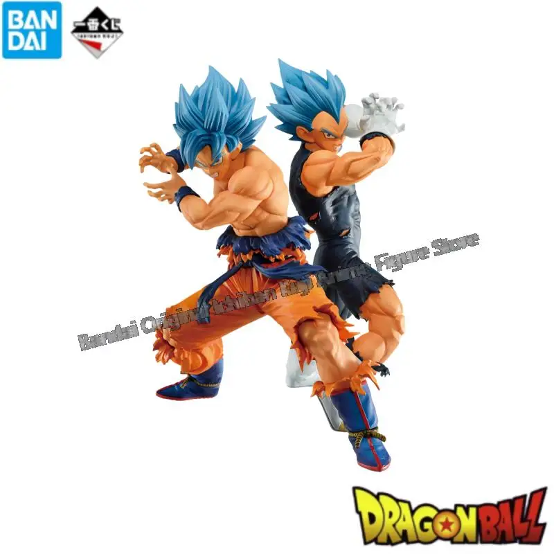 

In Stock Bandai Original Box Garage Kit Dragon Ball Son Goku Vegeta Anime Characters Collectible Original Action Figure Statue