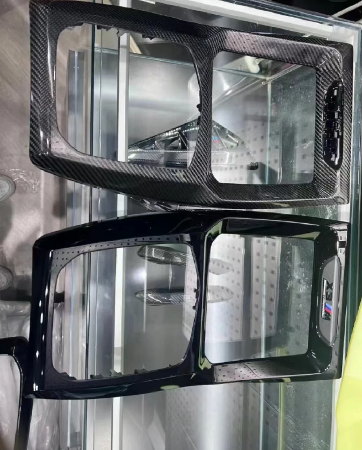 لوحة مركزية X3 X4 داخلية عالية الجودة مناسبة للوحة التحكم من ألياف الكربون BW F97 F98 X3M X4M