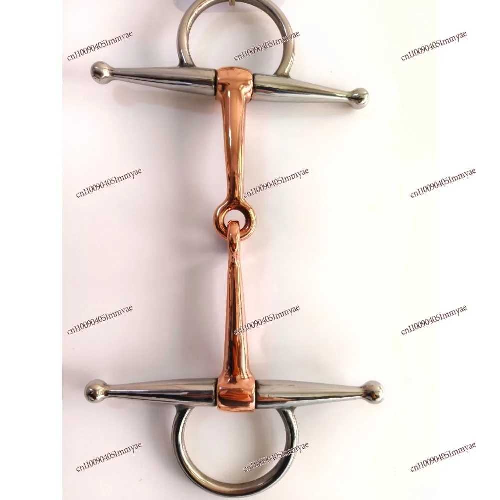 

Copper Stainless Steel Horse Bit H Type Overlord Title