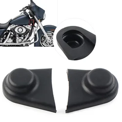 2Pcs Black Rubber Motorcycle Screw Nut Bolts Covers Waterproof For Harley Davidson Touring 2009+