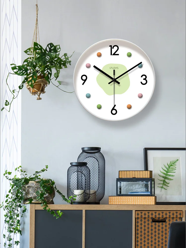 Minimalist Office Bedroom Multiple Sizes Living Room Creative Wall Decoration Study Dining Room Silent Wall Clock
