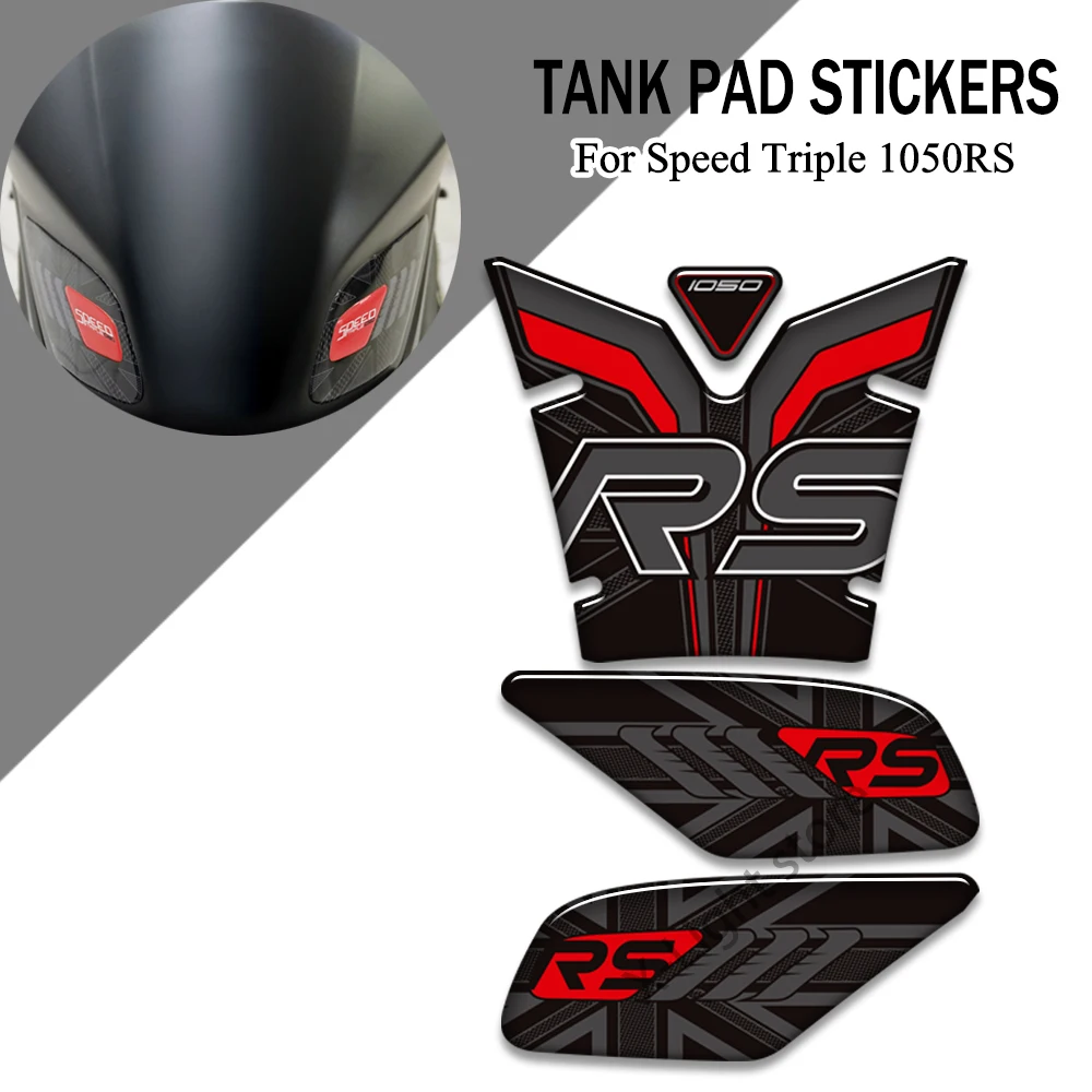 

Motorcycle Stickers Decals Gas Fuel Oil Kit Knee Tank Protector Pad Grips For Triumph Speed Triple 1050RS 1050 RS 2016 - 2020