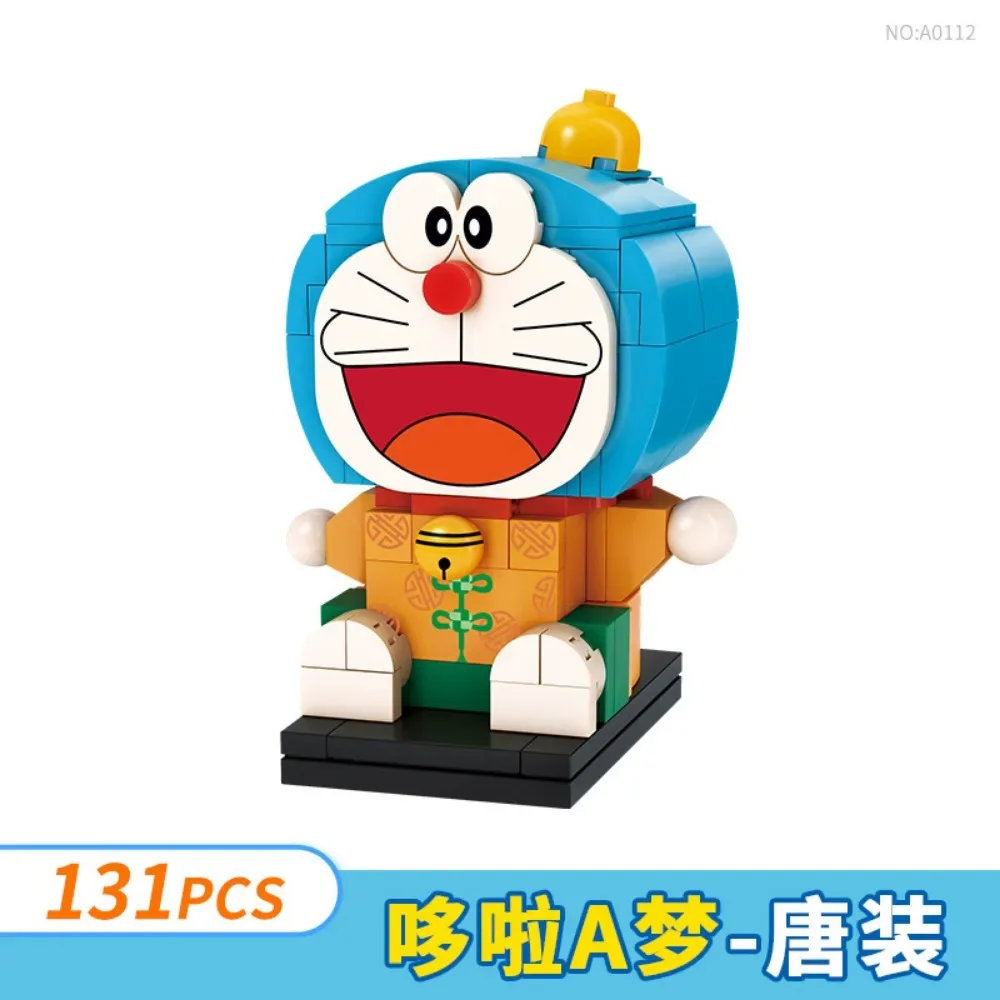 Keeppley Doraemon Animation Building Block Children's Enlightenment Toys For Boys And Girls Assembling Desktop Ornaments Gifts