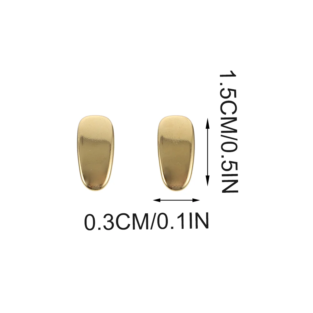 4 قطع من وسادات أنف النظارات تدعم طقم إصلاح النظارات وحامل ذهبي وإطار نظارات من التيتانيوم