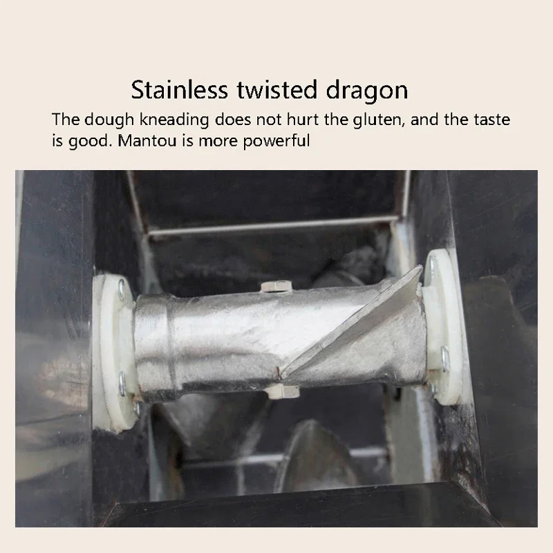 آلة قطع العجين التجارية الفولاذ المقاوم للصدأ آلة كعكة على البخار قابل للتعديل حجم آلة تقطيع العجين #5