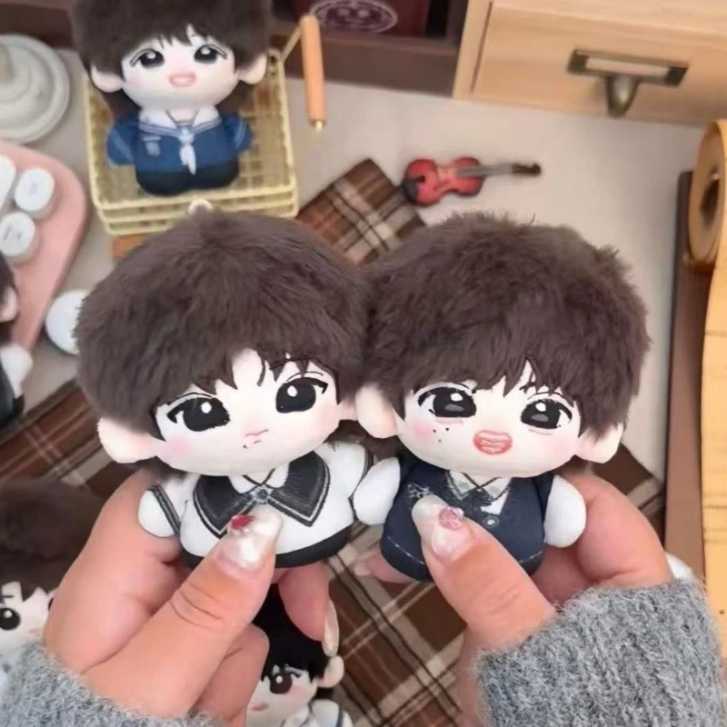 TF Family Fourth Generation Plush Doll 10cm Zhang Guiyuan Wang Lujie Cotton Doll Keychain Character Toy Bag Pendant Gift for Fan