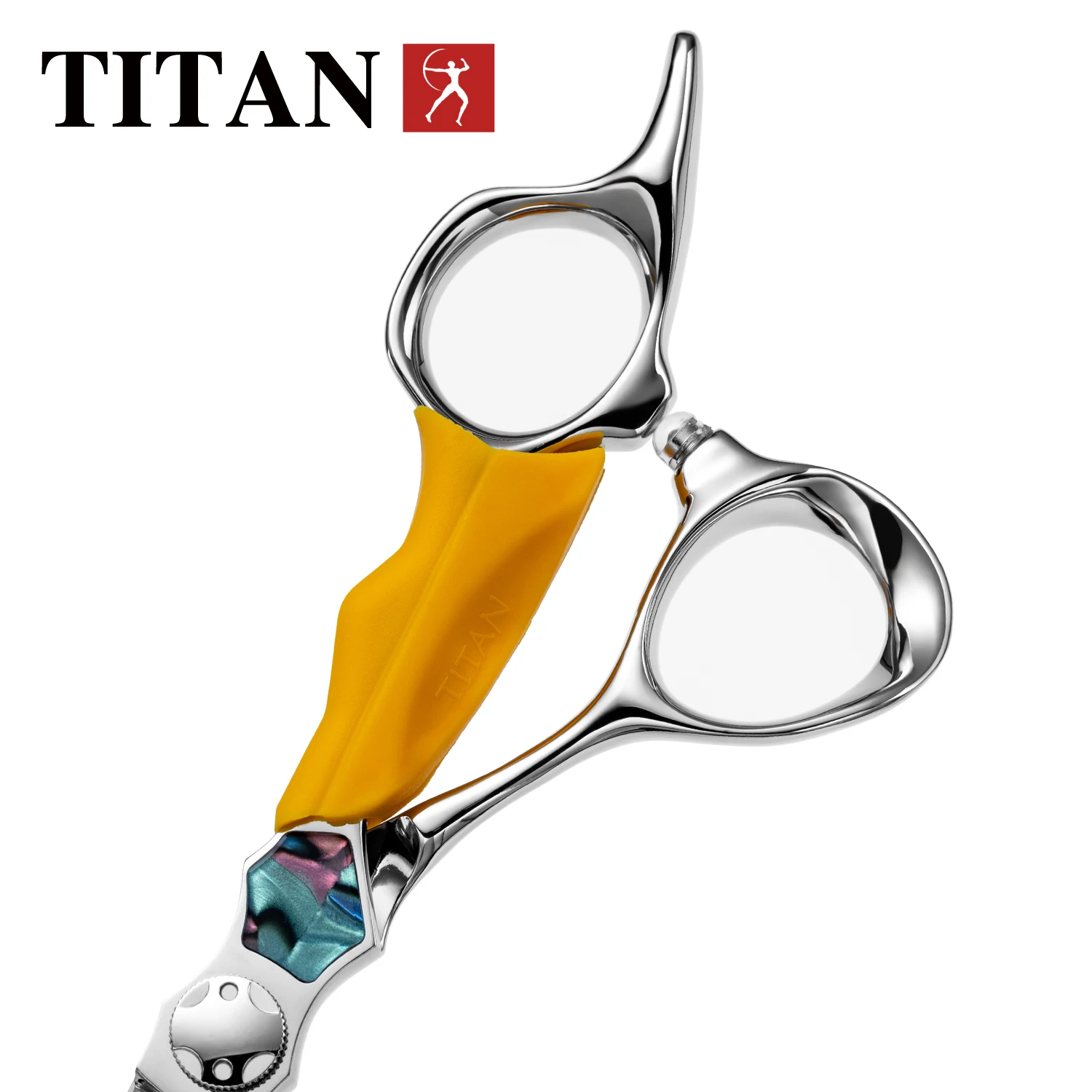Titan Barber Hair Scissors Professional Grade Hairdressing Shears for Stylists Cutting Thininng CNC Japan Steel Hair Scissors