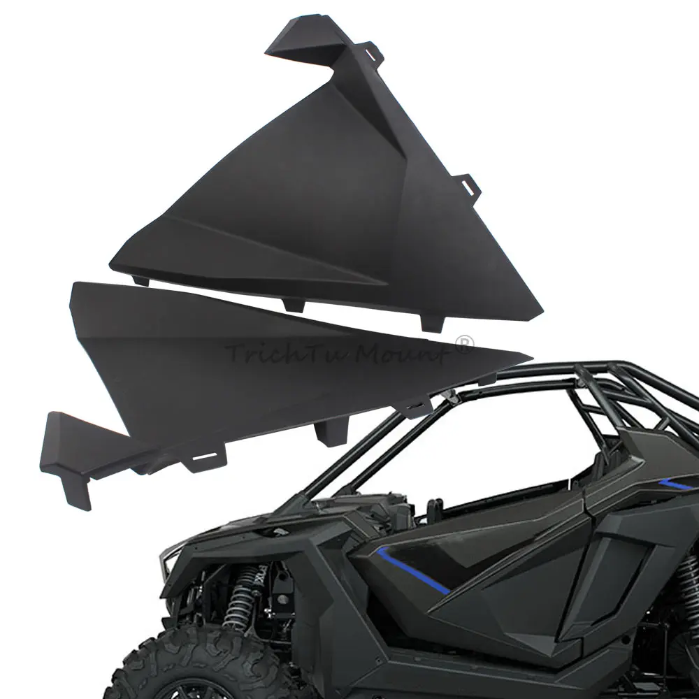 

2 шт. черных нижних панелей дверей для Polaris RZR PRO XP Turbo R Premium Sport Ultimate 2020-2024 UTV ATV Rpl для 2883765