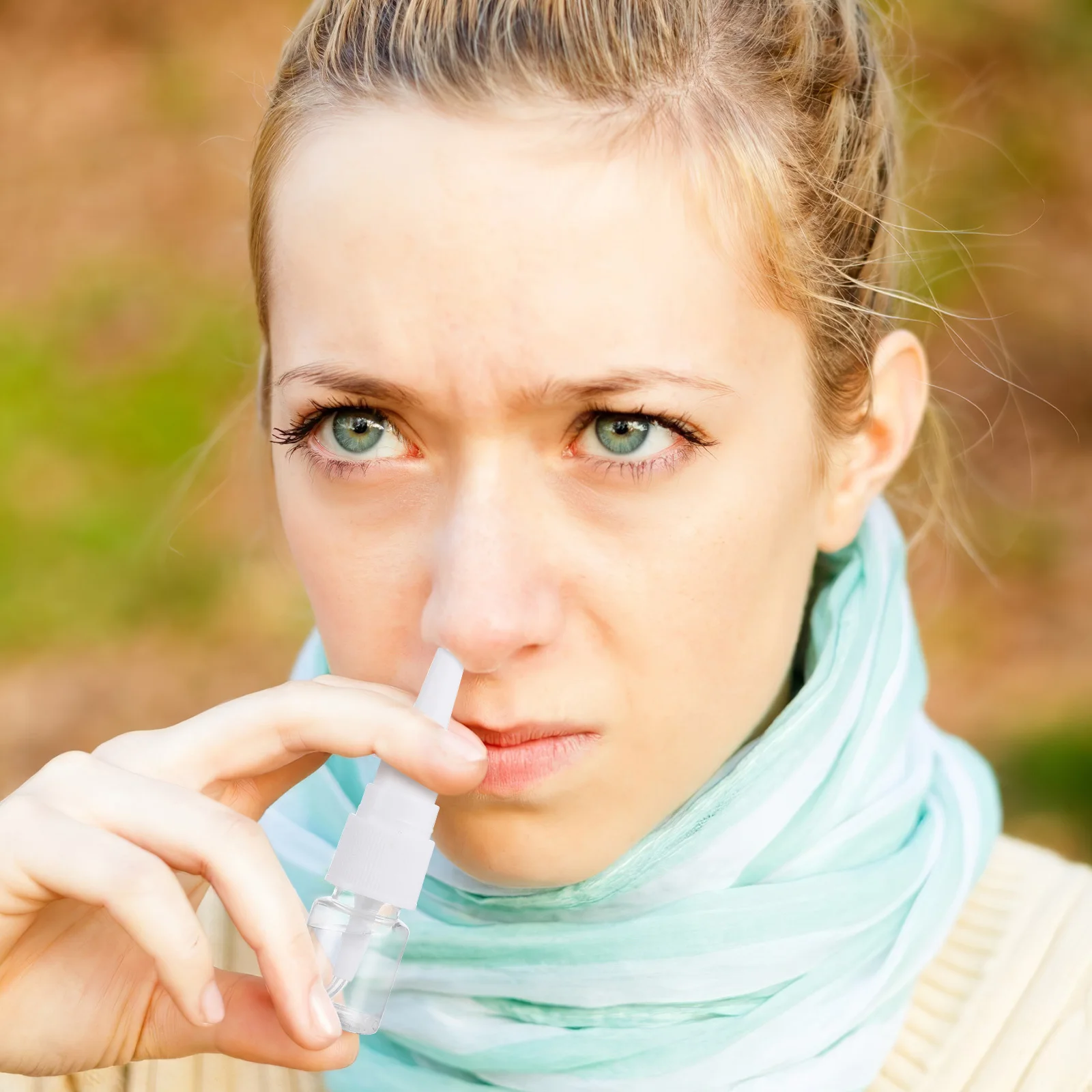 

20pcs Nasal Travel Spray Portable Thickened Pet Transparent Plastic Leak Proof Reusable Spray Container For Travel Dividing