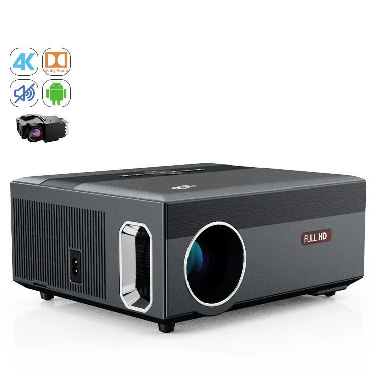 

ProjectorFactory OEM Smart WiFi Android LED LCD Game Video 4K Projector 4K Cinema Home Theater Projector For Original Dolby Soun