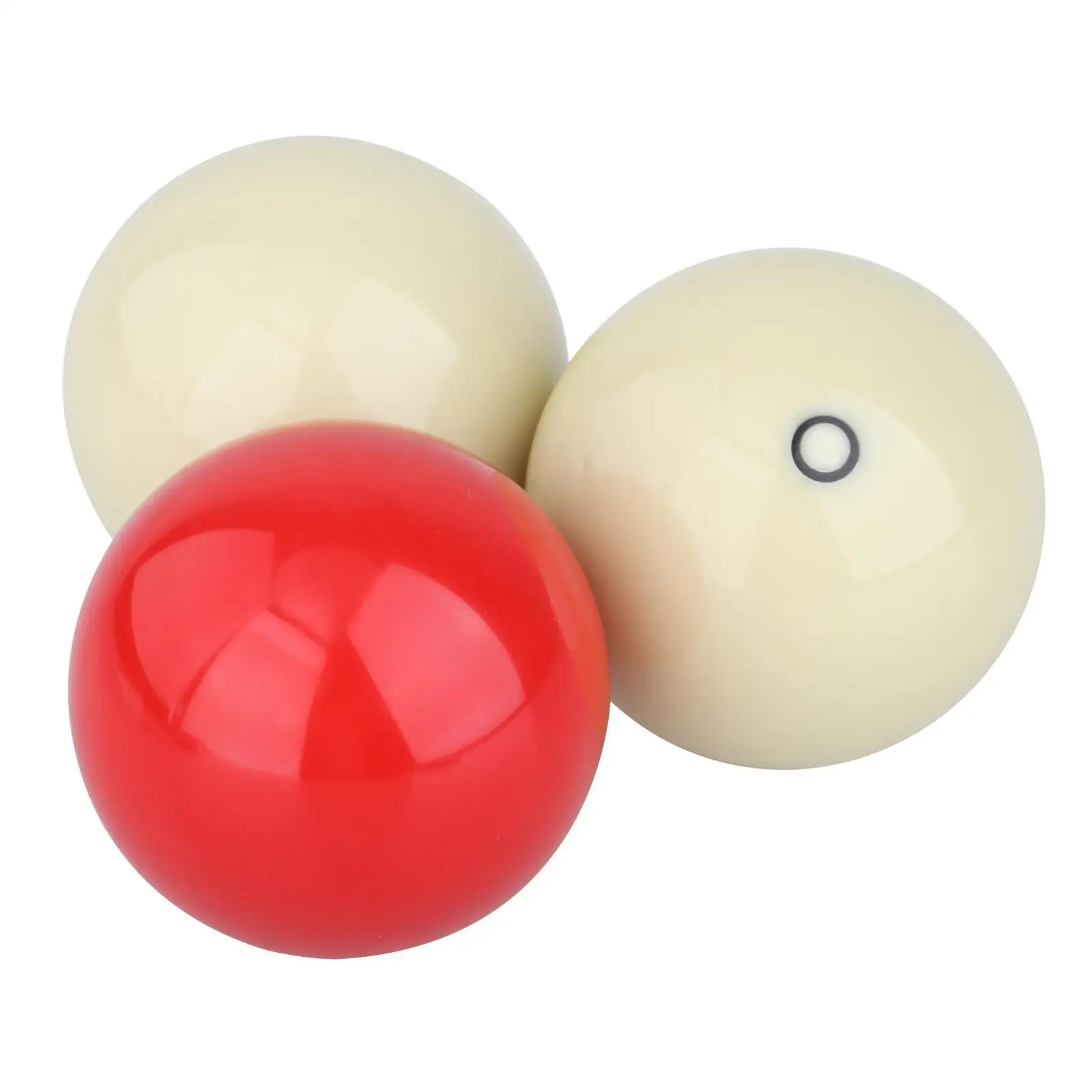 

3Pcs Carom Billiards Balls Cue Balls Improve Skills Practice Billiards Accessories Billiard Pool Balls for Men Beginner Women