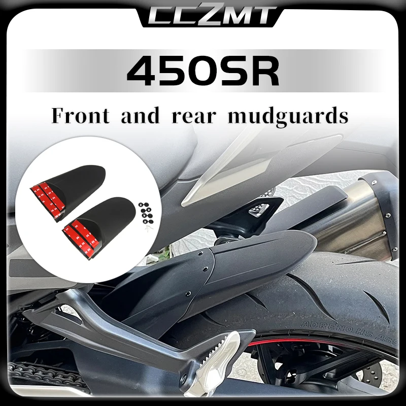 

For CFMOTO 450SR 450 SR 450sr Preventing Flying Sand Motorcycle Rear Fender Front Mudguard Extender Fender Splash Extension Pad