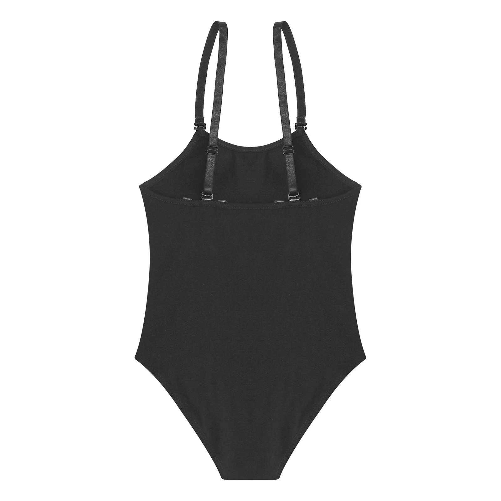 Macacão Patinação no Gelo para Adolescentes, Bodysuit Ginástica para Meninas e Crianças, Collant Ballet para Crianças, Prática Exercício, Dança Dancewear, Nu