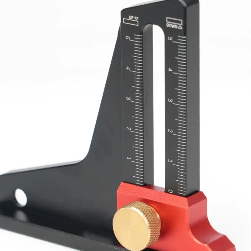 

Height gauge woodworking saw table adjustment ruler trimming adjustment gauge depth measurement